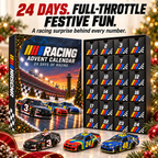 🏁🎄 24-Day Racing Advent Calendar – Daily Collectible Surprises for Motorsport Fans 🎁