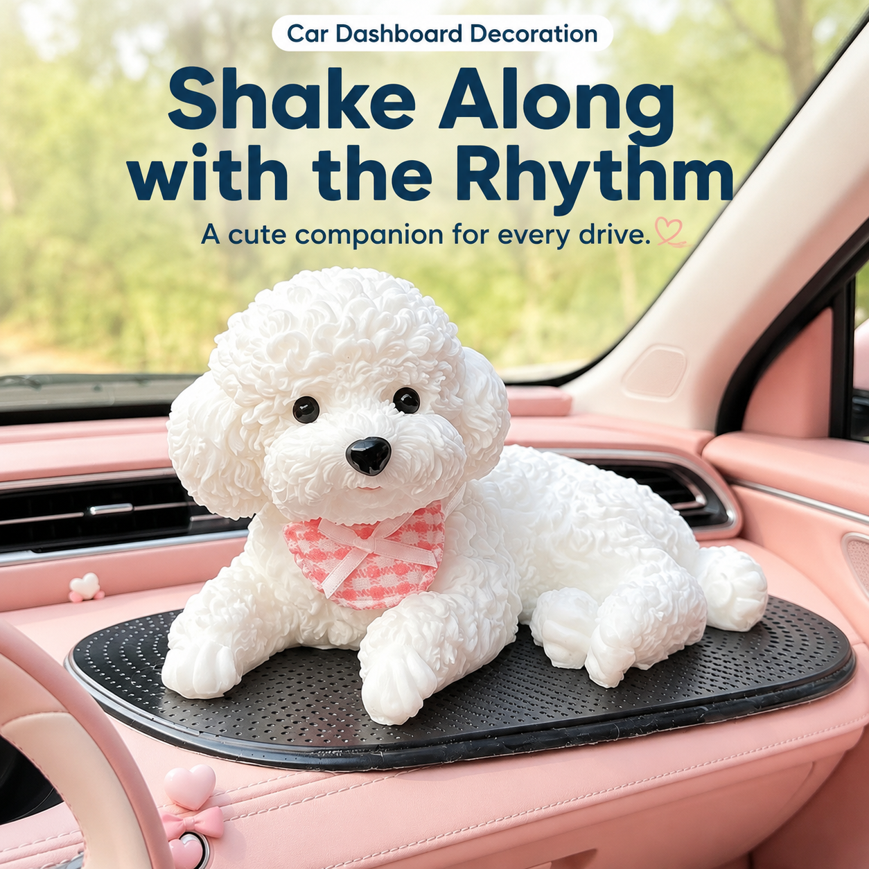 Dashboard Buddy – Adorable Bobble Puppy