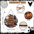 Wooden Hanging Decoration for Halloween Party Atmosphere