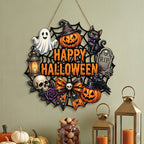 Wooden Hanging Decoration for Halloween Party Atmosphere