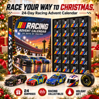 🏁🎄 24-Day Racing Advent Calendar – Daily Collectible Surprises for Motorsport Fans 🎁