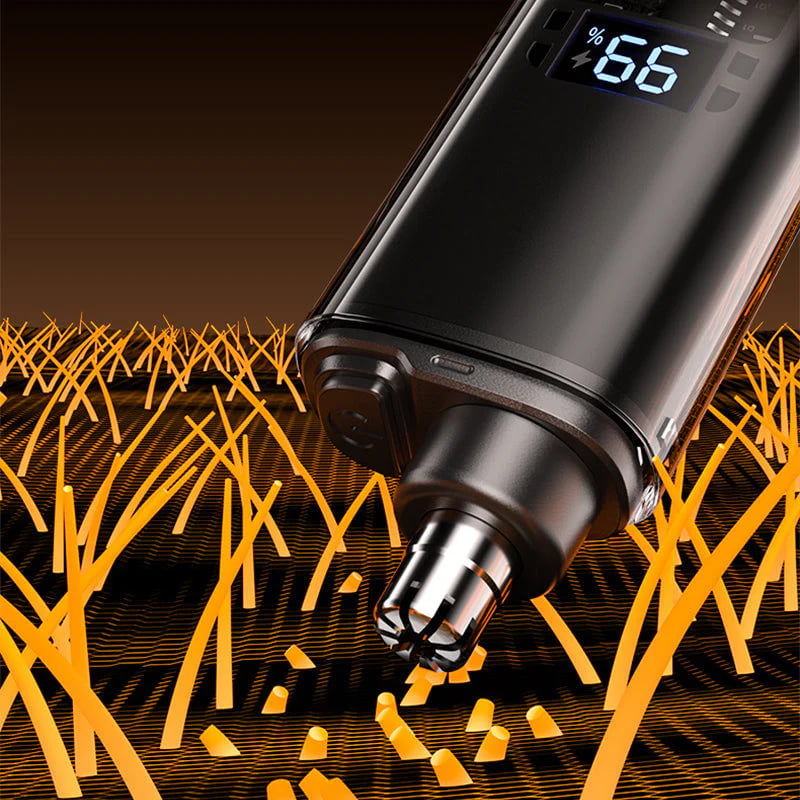 👃 Smart Electric Nose Hair Trimmer | HALF PRICE 50% OFF! | Painless Grooming & Waterproof Design | Perfect Personal Care Gift 🎄✨