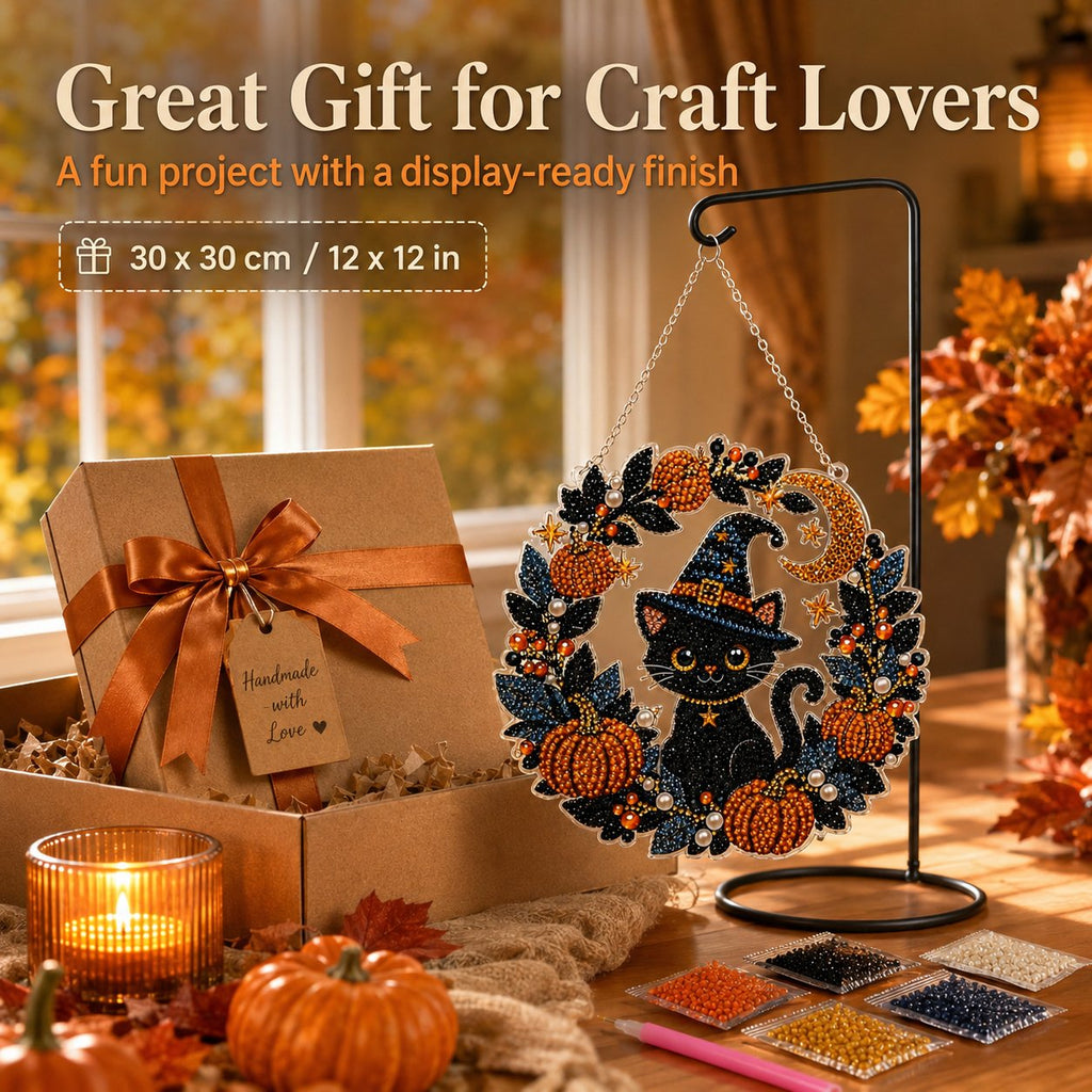 🔥 Last Day 49% OFF – 👻✨ DIY Spooky Hanging Ornament Kit | Cute Handmade Decor for Holidays, Parties & Home Displays