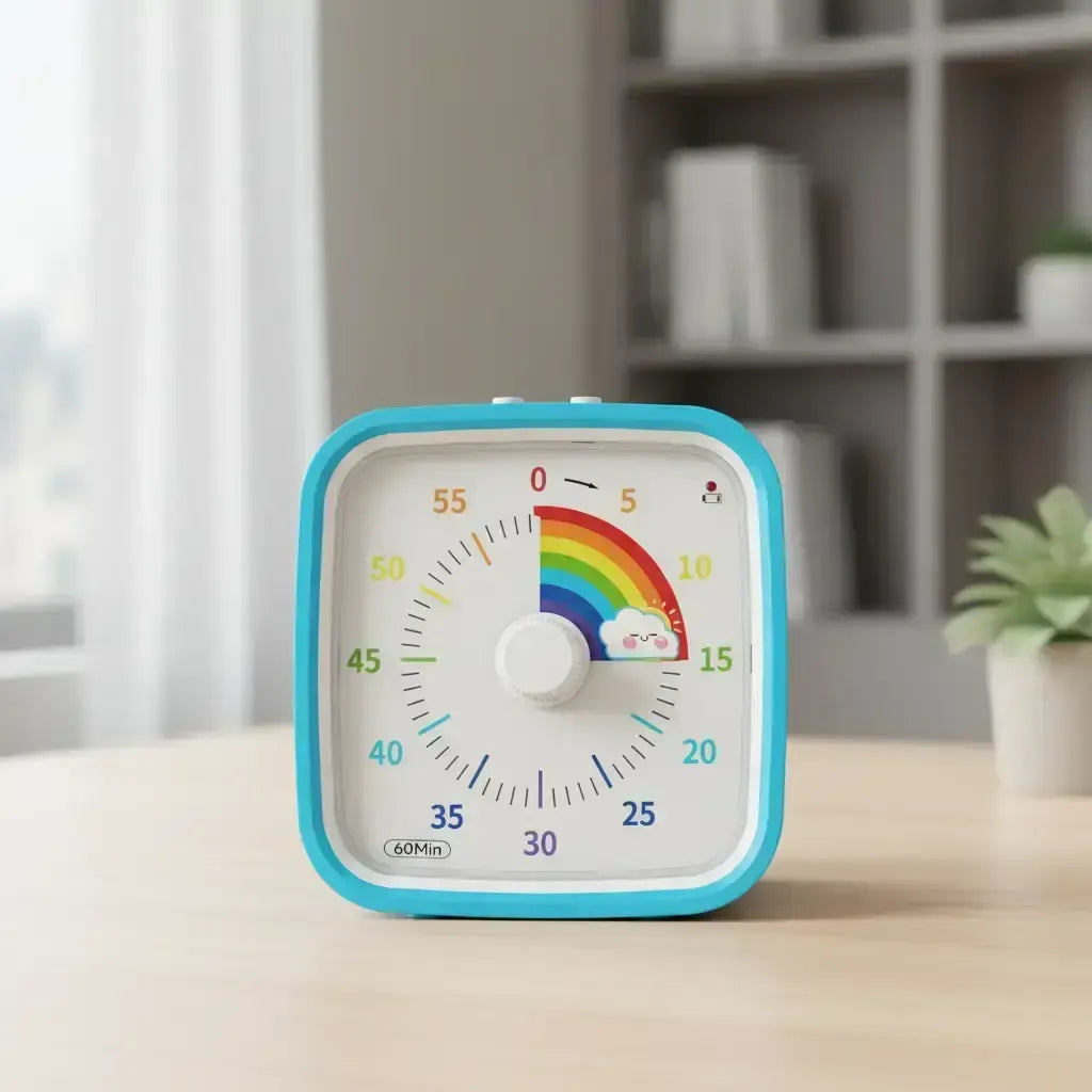 ⏰🌈Visual Timer with Protective Case