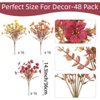 🍁UV-Resistant Artificial Daisy Flowers  for Fall Decor Halloween