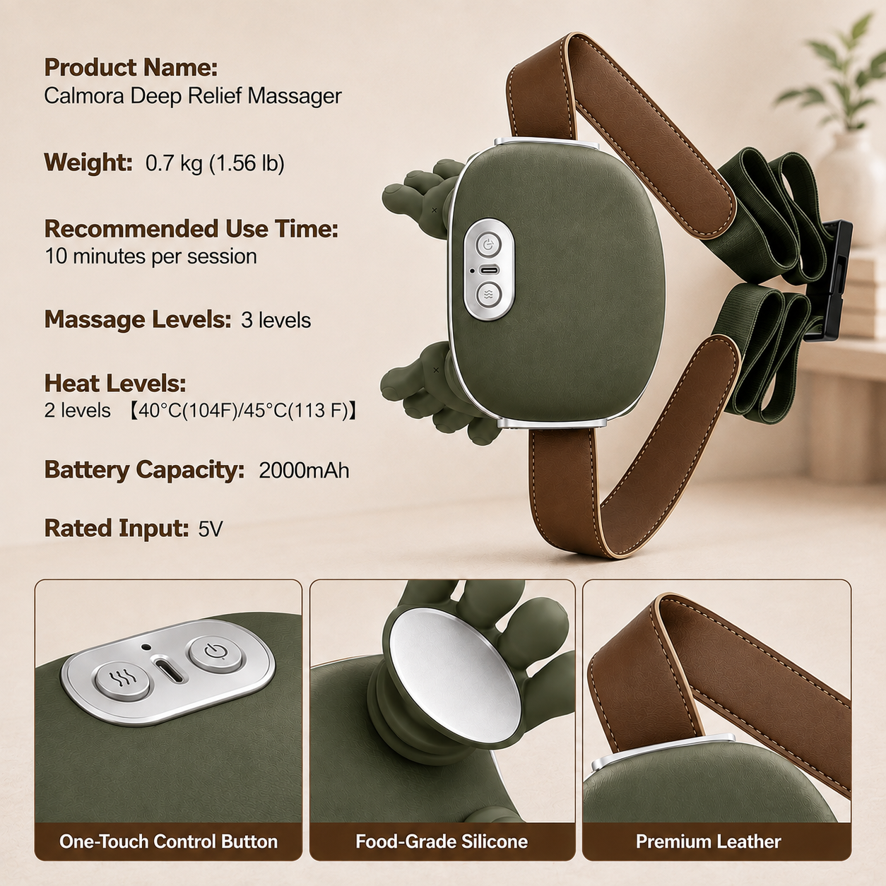 Calmora Deep Relief Massager