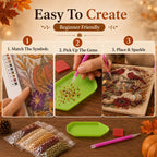 🍂 LAST DAY 49% OFF – Premium 3D Pearl Autumn & Thanksgiving Diamond Painting Art Kit  🍁🦃💎