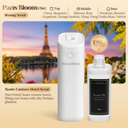 Rewardeffort Waterless Essential Oil Diffuser - 120ml Aroma Oil Included, Wall-Mountable, USB Rechargeable, 4 Adjustable Scent Intensities, Low-Noise Calm Operation, Boujee Home Accessories, Ideal Gift for Bedrooms, Offices