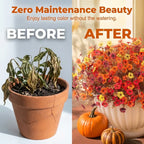 🍁UV-Resistant Artificial Daisy Flowers  for Fall Decor Halloween