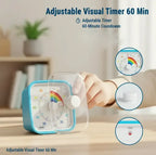 ⏰🌈Visual Timer with Protective Case