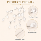 Crystal Drop Christmas Tree Branches