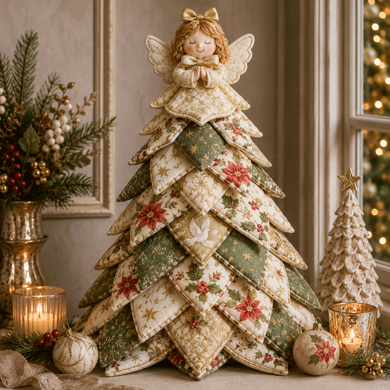 🧝 Christmas Elf DIY Quilted Christmas Tree Kit