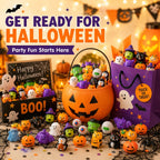 Halloween Stress-Relief Squeeze Toy Set