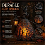 Halloween Witch Lamp Tabletop Decoration