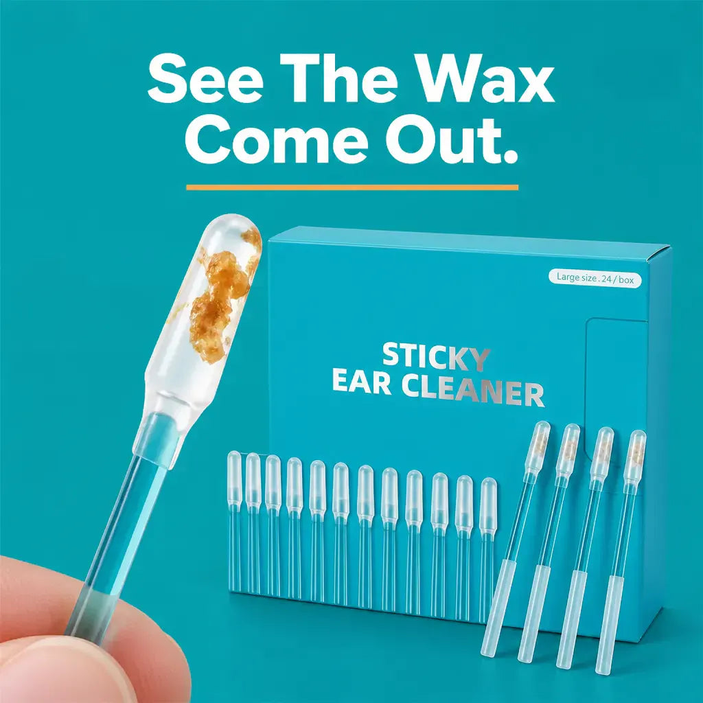 WaxAway - Sticky Ear Cleaning Picks (24-Pack)