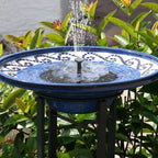 🔥Hot Sales 55% OFF🔥Solar Fountain, Solar Powered Bird Bath Fountain Pump with 4 Nozzles 1.4W Solar Panel Kit Water Pump, Outdoor Watering Submersible Pump for Pond, Pool, Garden, Fish Tank