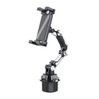 🚗 From Hire Car to Family SUV – Foldable Tablet Stand Fits Most Cup Holders. Adjustable Angle