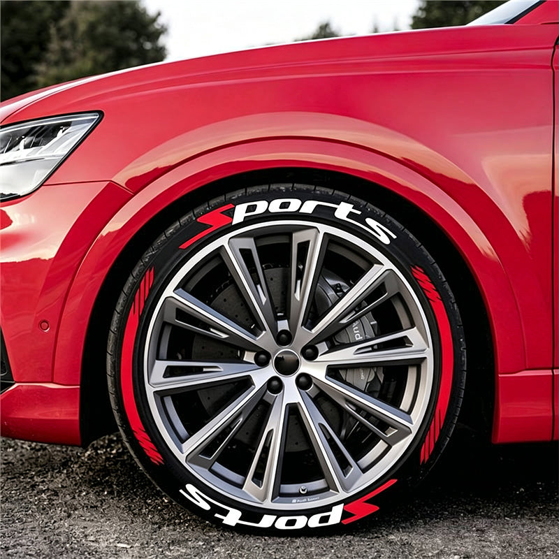 📢📢50% OFF !! ⏰Universal Sports Tire Sidewall Letter Stickers