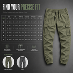 💥 Utility Without the Bulk | Men's Lightweight Multi-Pocket Cargo Joggers