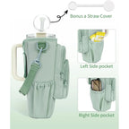 Stay Hydrated Anywhere – Insulated Crossbody Water Bottle Bag with Phone Pocket & Adjustable Strap