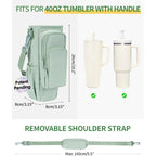 Stay Hydrated Anywhere – Insulated Crossbody Water Bottle Bag with Phone Pocket & Adjustable Strap